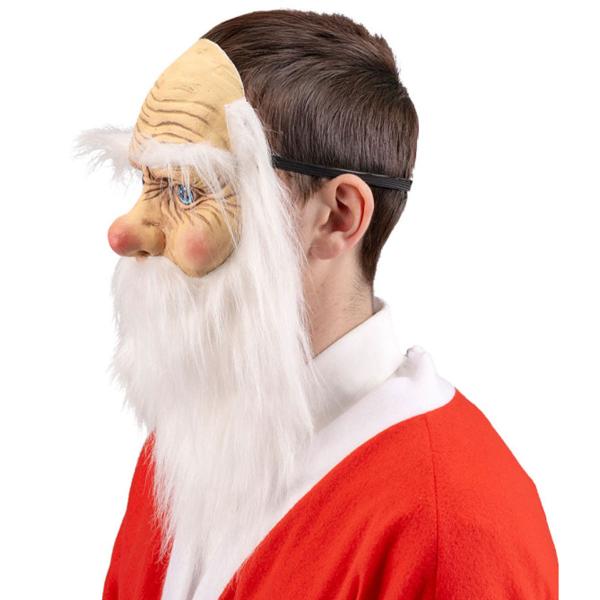 nissemaske med Hvitt Skjegg