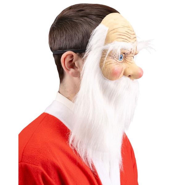 nissemaske med Hvitt Skjegg
