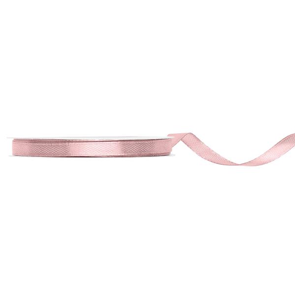 Satengbånd Lys Gammelrosa 6 mm