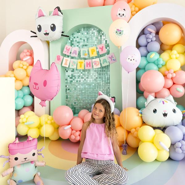 Gabbys Dukkehus Girlander Happy Birthday 180 x 15 cm
