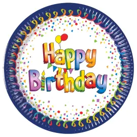 Happy Birthday Multicolor Pappasjetter
