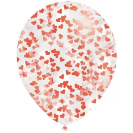 Konfettiballonger Hjerter