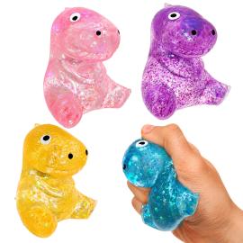 Squeeze Dinosaurleke Glitrende 7 cm