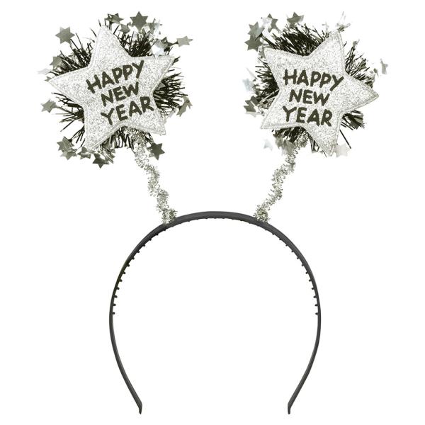 Happy New Year Hårbøyle Stjerner