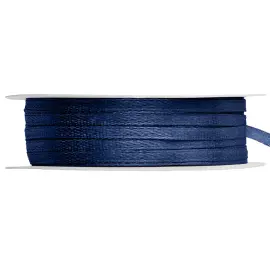 Satengb&aring;nd Marinebl&aring; 3 mm