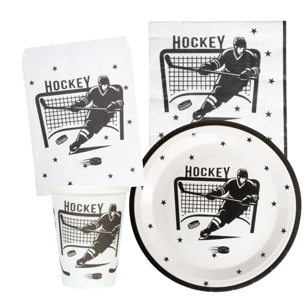 Pappkopper Hockey 25 cl 8-pakning
