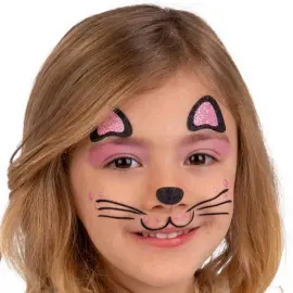Ansiktsklistremerker Katt