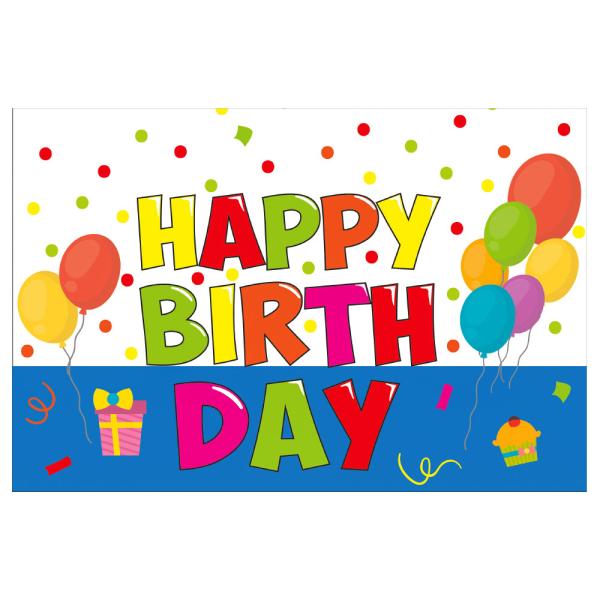Happy Birthday Party Plastduk