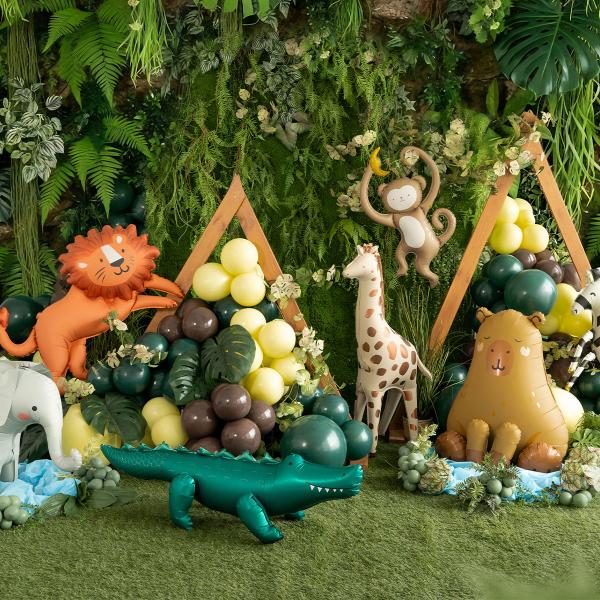 Folieballong Ape med Banan 51 x 88 cm