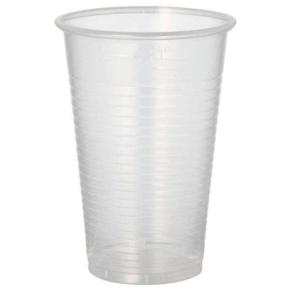 Gjenbrukbare Plastglass 20 cl 100-pakning