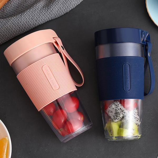 Bærbar Juice Mixer Kopp Rosa