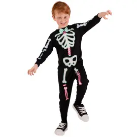 Little Skeleton Drakt Barn 116-128 cm