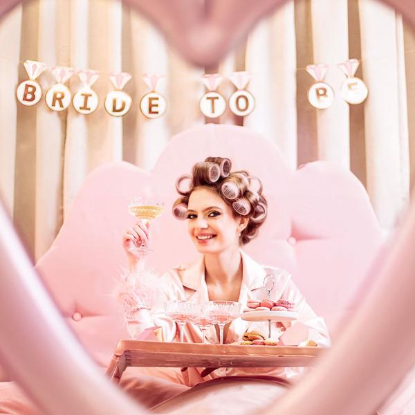 Bride To Be Girlander Diamantringer