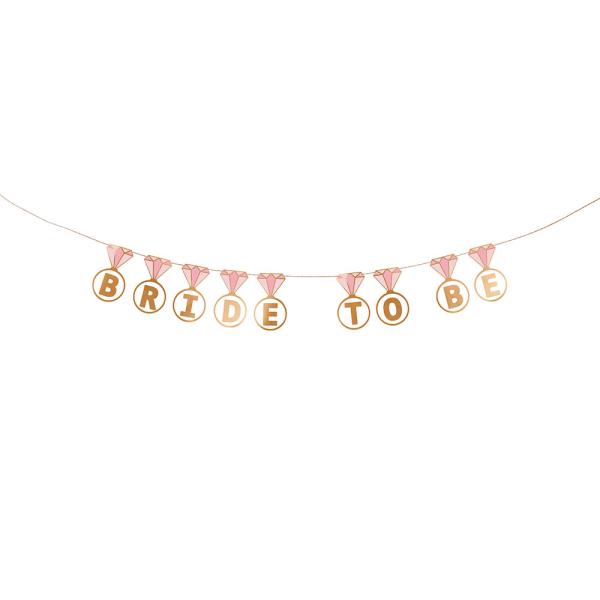 Bride To Be Girlander Diamantringer