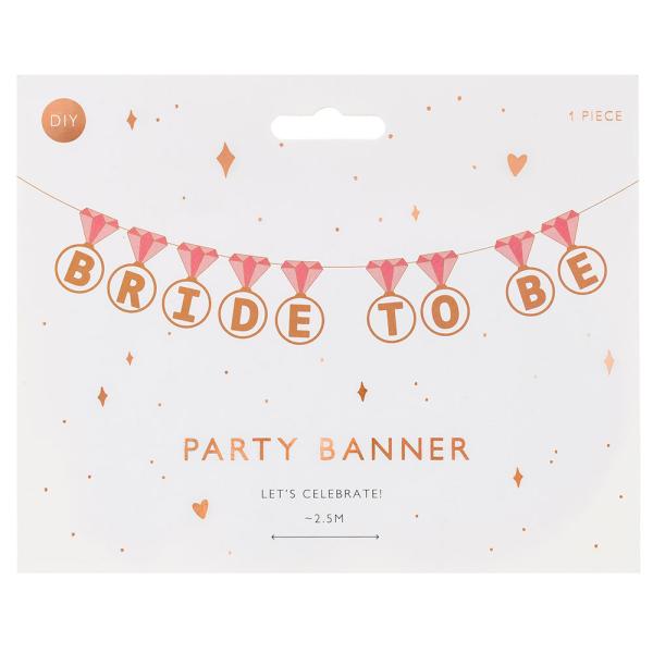 Bride To Be Girlander Diamantringer