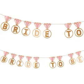 Bride To Be Girlander Diamantringer