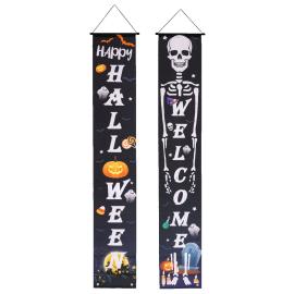 Hengende Bannere Skjelett Halloween