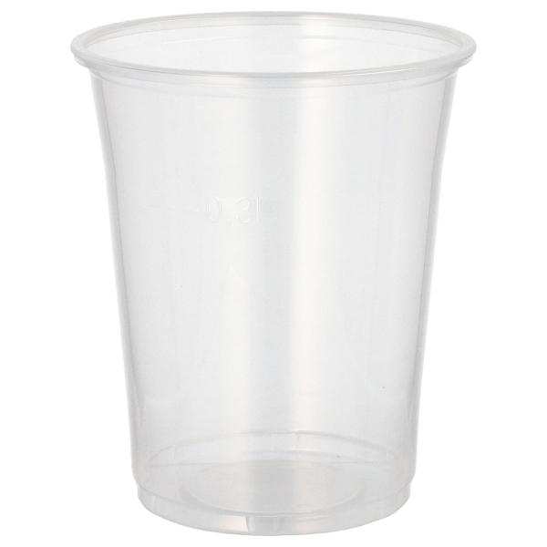 Gjenbrukbare Plastglass 30 cl 50-pakning