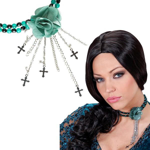 Gothic Choker Grønn