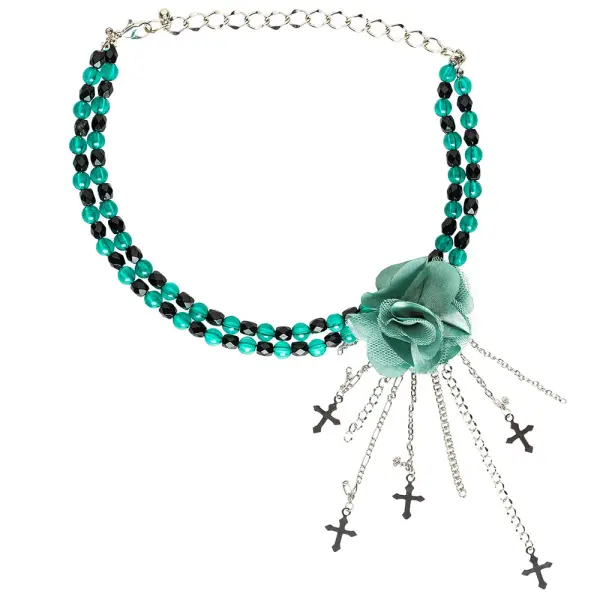Gothic Choker Grønn