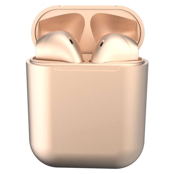 Headset med Ladeetui Gull