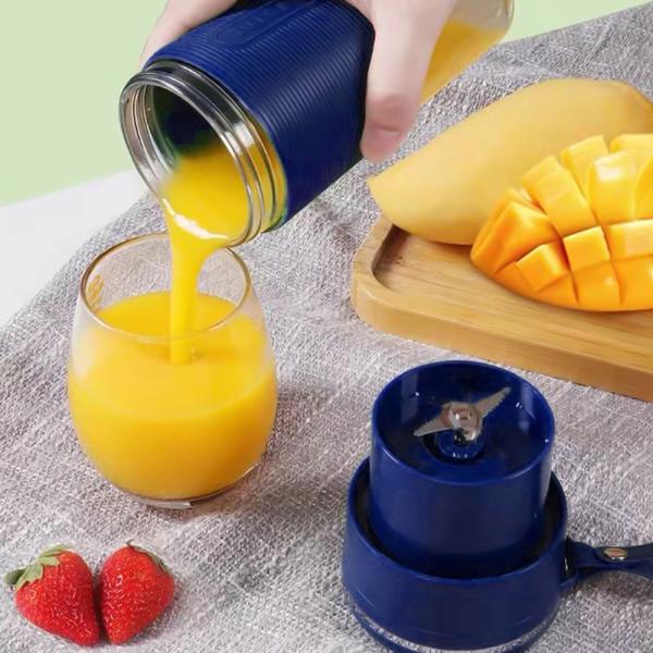 Bærbar Juice Mixer Kopp Blå