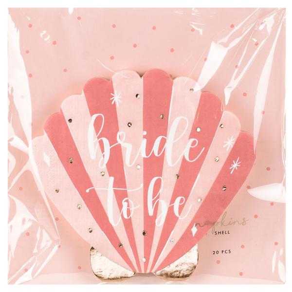 Bride To Be Servietter Skjell
