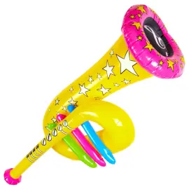 Gul Oppbl&aring;sbar Tuba