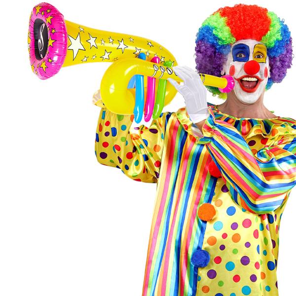 Gul Oppblåsbar Tuba