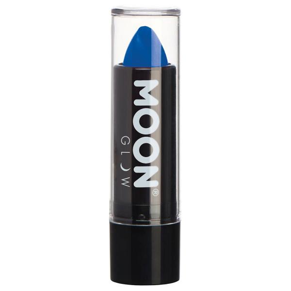 Moon Glow Neon UV Leppestift Intensiv Blå