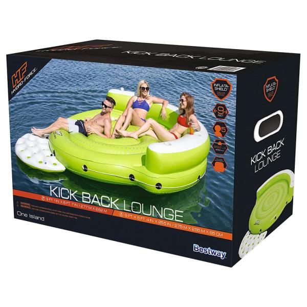 Hydro-Force Oppblåsbar Flytemadrass