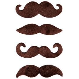 Barter Selvklebende Brun 4-pakning