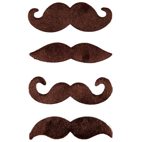 Barter Selvklebende Brun 4-pakning