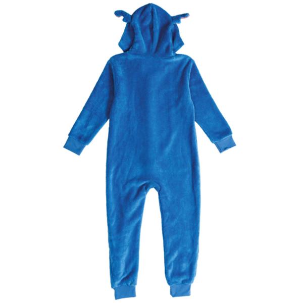 Stitch Kostyme Blå Barn 10-12 år 146 cm