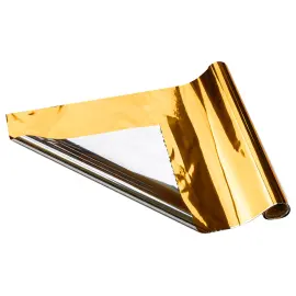 Dekorasjonsfolie Metallic Gull/S&oslash;lv