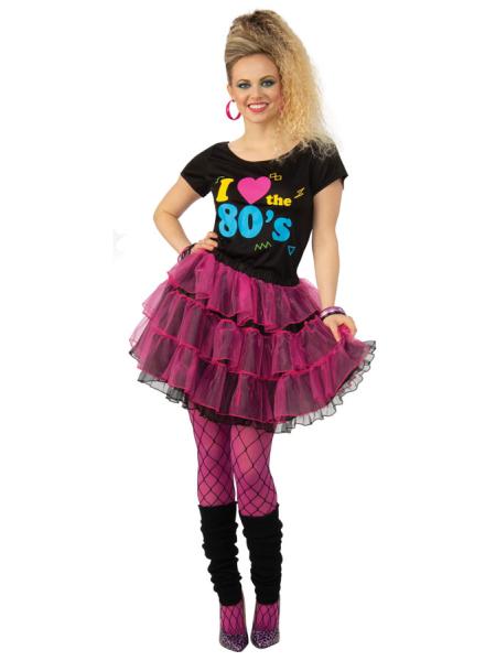 I Love The 80's Kostyme