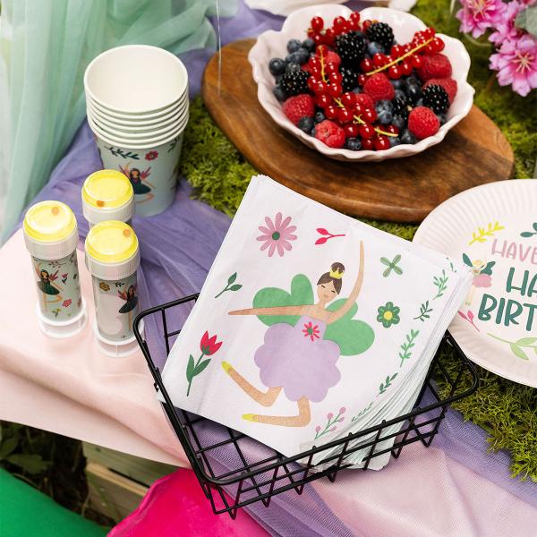 Stickers til Såpebobleflasker Fabulous Fairy 6-pakning