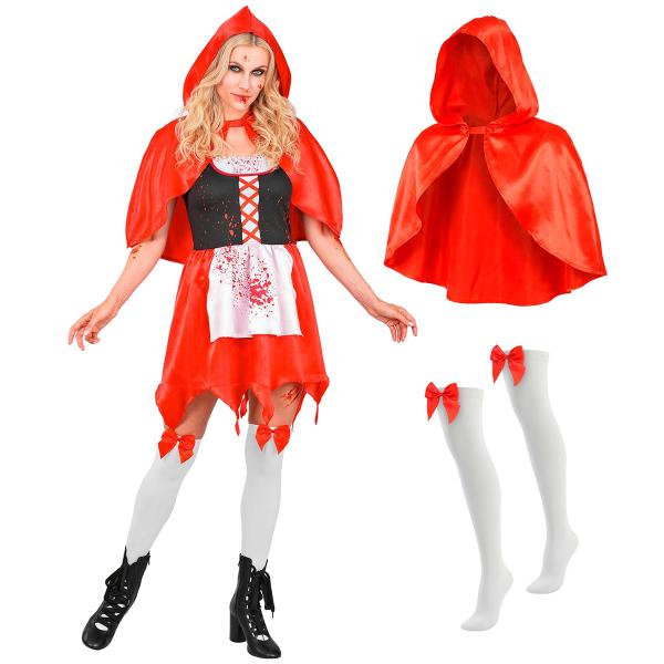 Kostyme Zombie Rødhette
