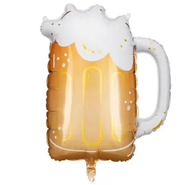 Folieballong Ølglass
