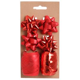 Gavesnor og Sl&oslash;yfe Sett R&oslash;d