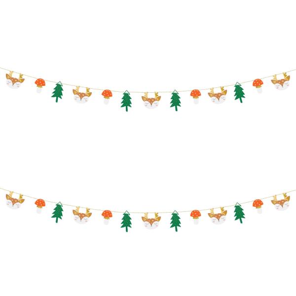 Girlander Winter Forest DIY