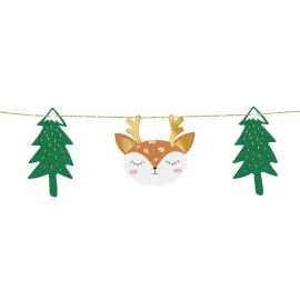 Girlander Winter Forest DIY