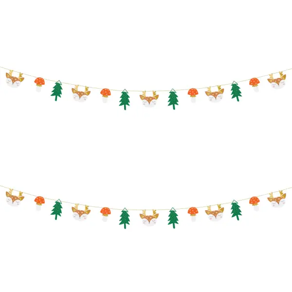 Girlander Winter Forest DIY