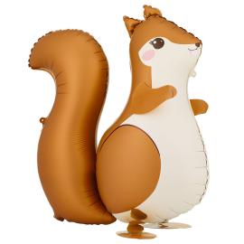 Folieballong Ekorn Airwalker 51 x 59 cm