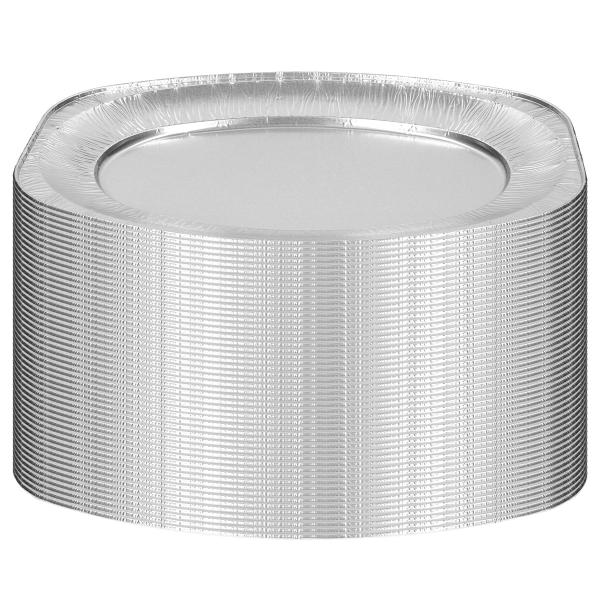 Ovale Serveringsfat Aluminium 50-pakning