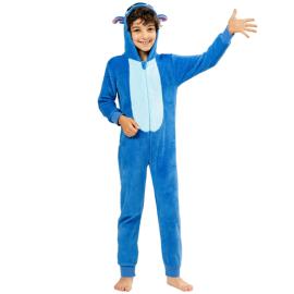 Stitch Kostyme Bl&aring; Barn 10-12 &aring;r 146 cm