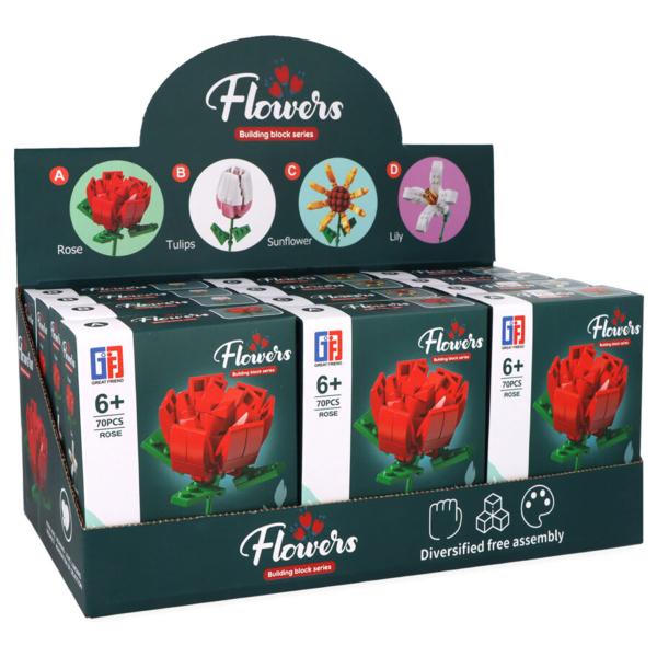 Byggeklosser Blomst 6+ år