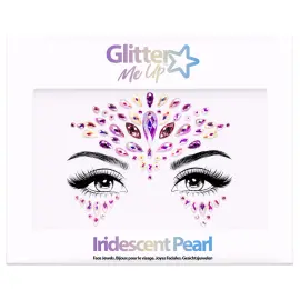 Iridescent Pearl Face Jewels