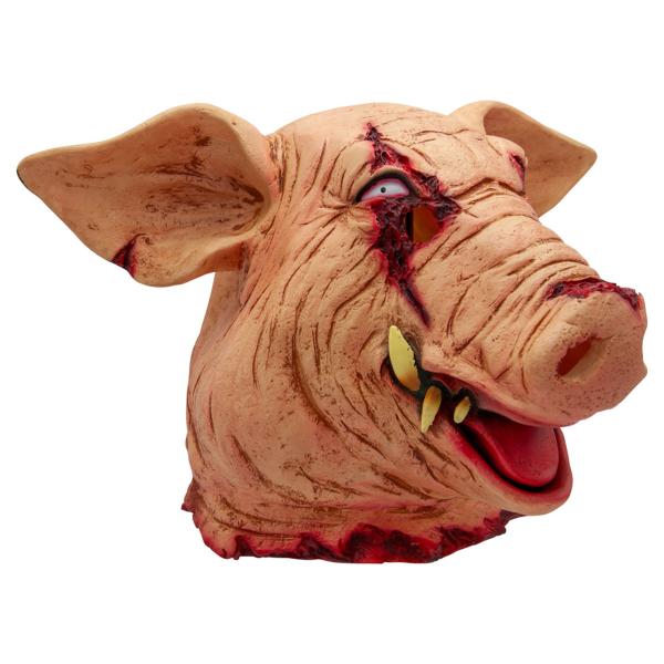 Latexmaske Slaktet Gris