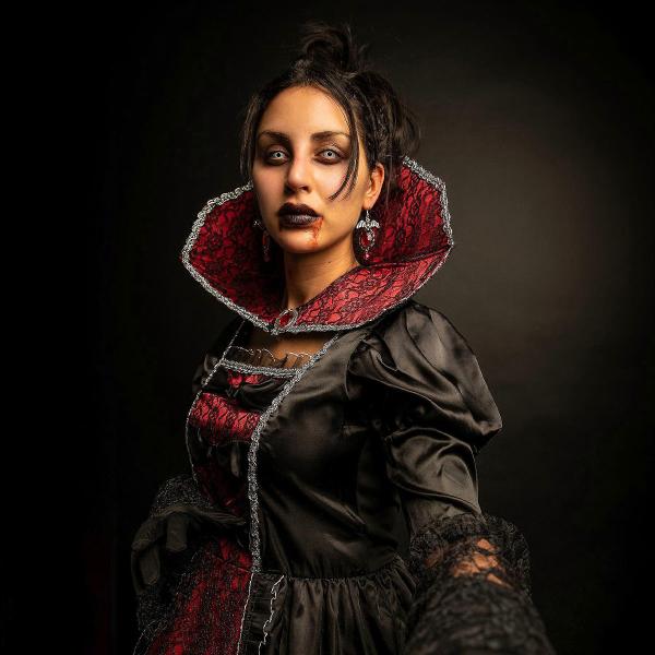 Vampiress Vampyrkjole Deluxe